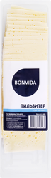 Сыр BONVIDA Тильзитер, без змж, в нарезке, 600г, фотография
