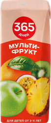 Нектар 365 ДНЕЙ Мультифрукт, 0.2л, картинка