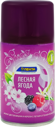 Баллон сменный для автоматического освежителя воздуха ЛЕНТА Лесная ягода, 250мл, картинка