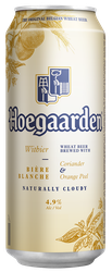 Напиток пивной HOEGAARDEN Wit blanche белое нефильтрованный 
пастеризованный осветленный 4,9%, 0.45л, вид
