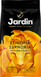 Кофе зерновой JARDIN Ethiopia Euphoria жареный, 1кг, детальное фото