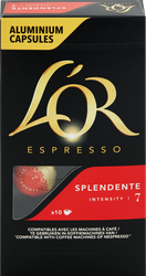 Кофе молотый в капсулах L’OR Espresso Splendente натуральный жареный, 10кап, картинка
