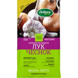 Удобрение ДОБРАЯ СИЛА Лук-Чеснок д/открытого грунта, вид