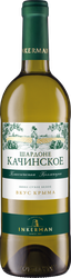 Вино INKERMAN Шардоне Качинское Крым Российское белое сухое, 0.75л, изображение