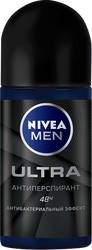 Антиперспирант роликовый мужской NIVEA Ultra, 50мл, картинка