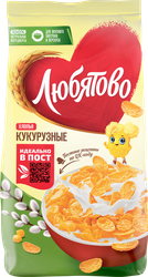 Хлопья кукурузные ЛЮБЯТОВО, 300г, крупный план