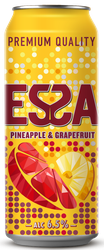 Напиток пивной светлый ESSA Pineapple&grapefruit светлый пастеризованный, 6,5%, ж/б, 0.45л, фотография