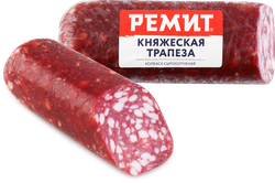 Колбаса сырокопченая РЕМИТ Княжеская Трапеза, весовая, картинка