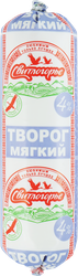 Творог мягкий СВИТЛОГОРЬЕ 4%, без змж, 400г, крупный план