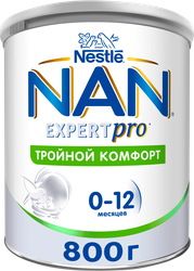 Смесь детская NAN Тройной комфорт, с 0 месяцев, 800г, фото