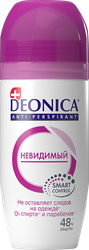 Антиперспирант роликовый женский DEONICA Невидимый, 50мл, детальное фото
