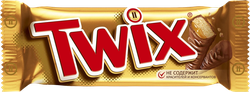 Батончик шоколадный TWIX, 55г, детальное фото