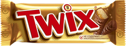 Батончик шоколадный TWIX, 55г, фото