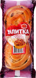 Улитка ЧЕРЕМУШКИ с кремом и изюмом, 2x50г, картинка