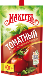 Изображение товара Кетчуп МАХЕЕВЪ Томатный, 700г