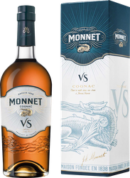 Коньяк MONNET VS ординарный 3 года 40%, п/у, 0.7л, картинка