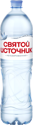 Вода питьевая СВЯТОЙ ИСТОЧНИК негазированная, 1.5л, вид