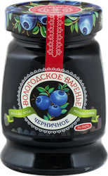 Варенье ДОМАШНЕЕ Вологодское черничное, 370г, картинка