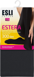 Колготки женские ESLI Estera 300 den, nero 4, крупный план