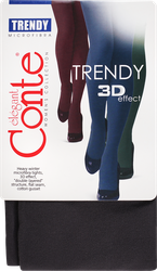 Колготки женские CONTE Trendy 150 den, antacite 2, фото