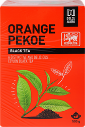 Чай черный DOLCE ALBERO Orange Pekoe, листовой, 500г, фотография