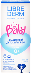 Крем детский LIBREDERM Baby защитный с ланолином и экстрактом хлопка 0+, 50мл, картинка