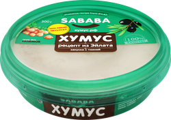 Хумус SABABA Рецепт из Эйлата закуска с тхиной, 300г, изображение