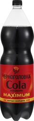Напиток ЧЕРНОГОЛОВКА Кола Максимум без сахара сильногазированный, 2л, фотография