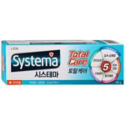 Зубная паста SYSTEMA Total care комплексный уход со вкусом мяты, 120г, детальное фото
