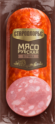 Ветчина СТАРОДВОРЬЕ Мясорубская ф/у в/у срез, изображение