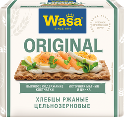 Хлебцы WASA цельнозерновые ржаные, картинка
