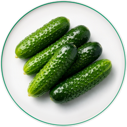 Огурцы малосольные ЛЕНТА FRESH, весовые, фотография