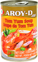 Суп AROY-D Том Ям, 400г, крупный план