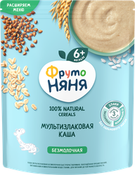 Изображение товара Каша мультизлаковая ФРУТОНЯНЯ безмолочная, с 6 месяцев, 200г
