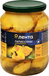 Патиссоны маринованные ЛЕНТА, 720мл, картинка