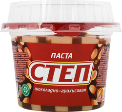 Паста арахисовая СТЕП Десертная с какао, 220г, картинка
