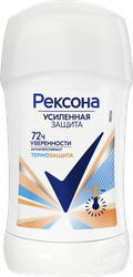 Дезодорант-антиперспирант стик женский РЕКСОНА Термозащита, 40мл, картинка