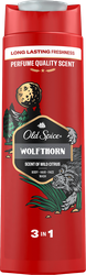 Гель для душа и шампунь мужской OLD SPICE Wolfthorn, 400мл, крупный план