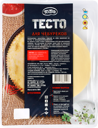Тесто для чебуреков ТЕСТОВ охлажденное, 500г, крупный план