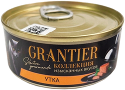 Корм консервированный для кошек GRANTIER с уткой, 100г, крупный план