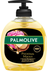 Жидкое мыло PALMOLIVE Роскошь масел с маслом макадамии и экстрактом пиона, 300мл, крупный план