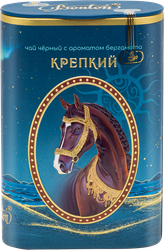 Чай черный БОНТОН Крепкий, листовой, 100г, крупный план