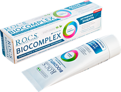 Зубная паста R.O.C.S. Biocomplex Активная защита, 94г, детальное фото