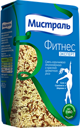 Рис МИСТРАЛЬ Фитнес Эксперт, 450г, изображение