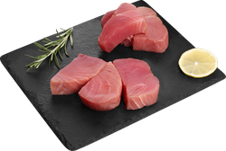 Тунец ЛЕНТА FRESH стейк (из замороженного сырья), весовой, детальное фото
