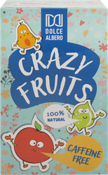 Напиток чайный травяной DOLCE ALBERO Crazy Fruits, 20пак, крупный план