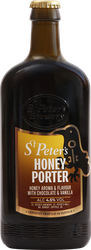 Пиво темное ST PETER'S Honey porter фильтрованное пастеризованное 4,5%, 0.5л, картинка