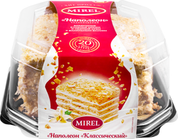 Торт слоеный MIREL Наполеон классический, 550г, детальное фото