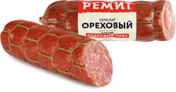 Изображение товара Колбаса варено-копченая РЕМИТ Ореховый, 300г