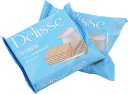 Вафли DELISSE со сливочным вкусом, весовые, фото